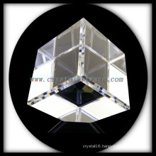 K9 High Quality Blank Cut Corner Crystal Cube